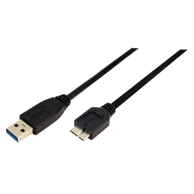 LogiLink CU0027 USB 3.0 A->B Micro 2x apa 2 m csatlakozó kábel