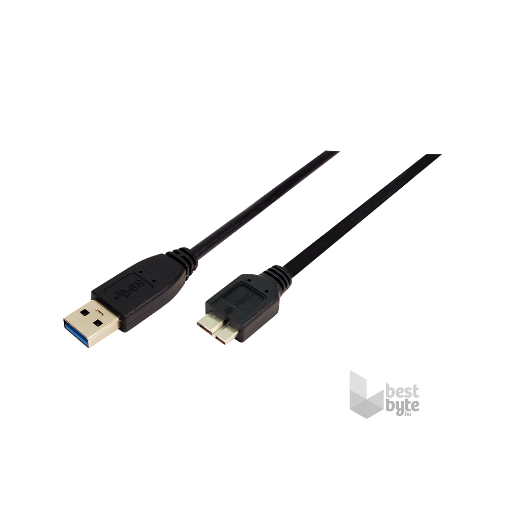 LogiLink CU0027 USB 3.0 A->B Micro 2x apa 2 m csatlakozó kábel