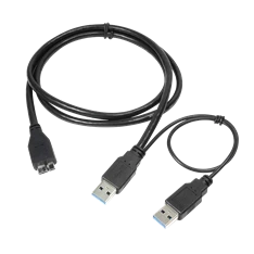 LogiLink CU0071 USB 3.0 Y tápkábel