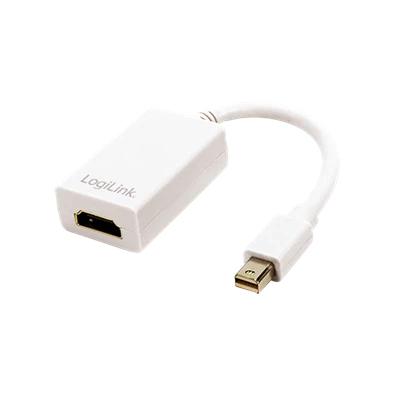 LogiLink CV0036A fehér mini DisplayPort apa > HDMI anya