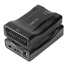 LogiLink CV0160 Scart anya/HDMI-A anya 1080p fekete video átalakító (Újszerű)