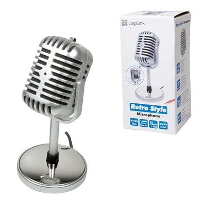 LogiLink HS0036 "Retro Style" ELVIS mikrofon