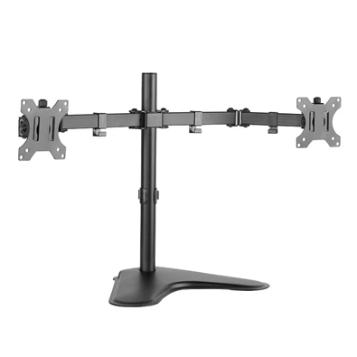 Logilink BP0045 Kettős monitorállvány, 13 32" acél, 460 mm karhossz