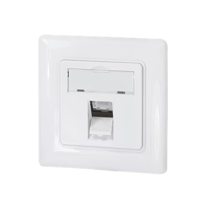 Logilink NK4053 Keystone előlap 1 modulhoz, német típusú, fehér