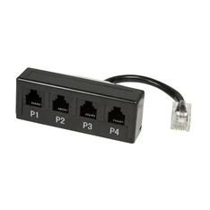 Logilink MP0036 Passzív elosztó telefonokhoz, RJ45 - 4 x RJ11