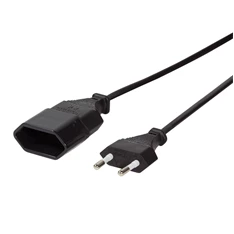 Logilink CP122 Tápkábel hosszabbító, CEE 7/16, 1 m