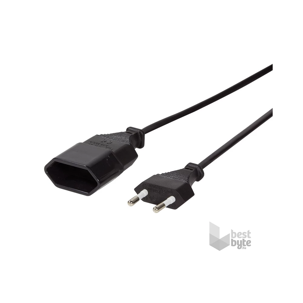 Logilink CP122 Tápkábel hosszabbító, CEE 7/16, 1 m