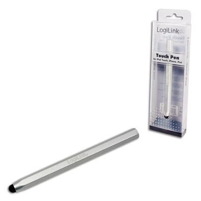 LogiLink Touch pen  - érintő ceruza, ezüst iPod Touch-, iPhone- és iPad hez