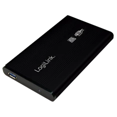 LogiLink UA0106 Szuper sebességű USB 3.0-ás alumínum HDD ház 2.5”-os SATA HDD-hez