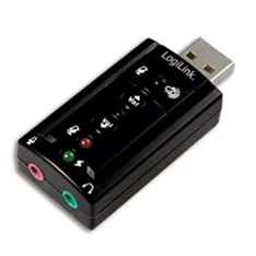 LogiLink UA0078 USB 2.0 külső hangkártya 7.1 csatornás