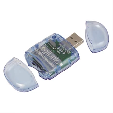 LogiLink USB 2.0-ás duál kártyaolvasóSD/SDHC & Micro SD kártyákhoz