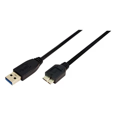 Logilink CU0028 USB 3.0 csatlakozó kábel A->B Micro 2x male 3.00 méter