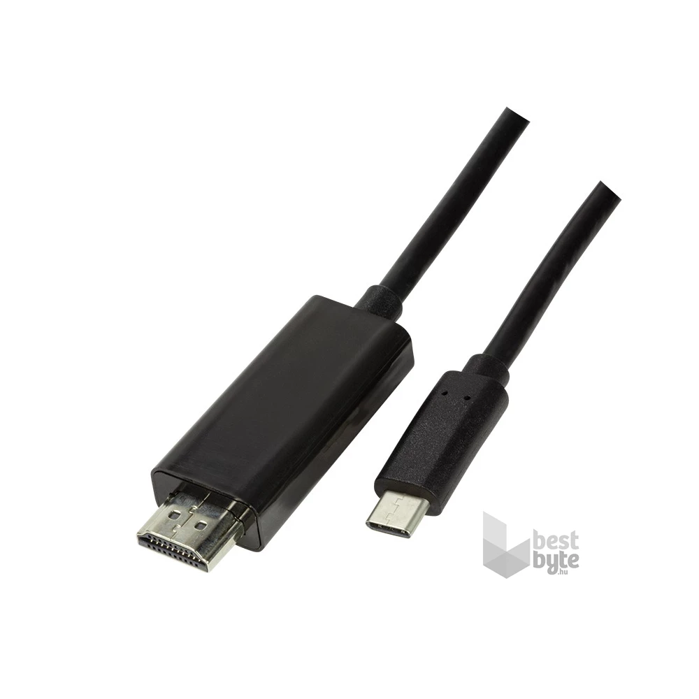 Logilink UA0330 USB 3.2 Gen 1x1 USB-C  M és HDMI 2.0 kábel, 3m