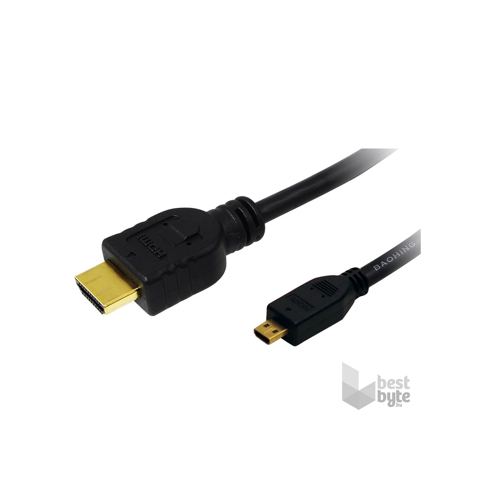 Logilink CH0031 átalakító kábel HDMI (A típus) - Micro HDMI (D típus), 1.5m