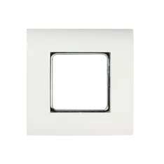 Logilink NF0002 80 x 80 mm-es francia falilap 45 x 45 mm-es ablakkal, fehér