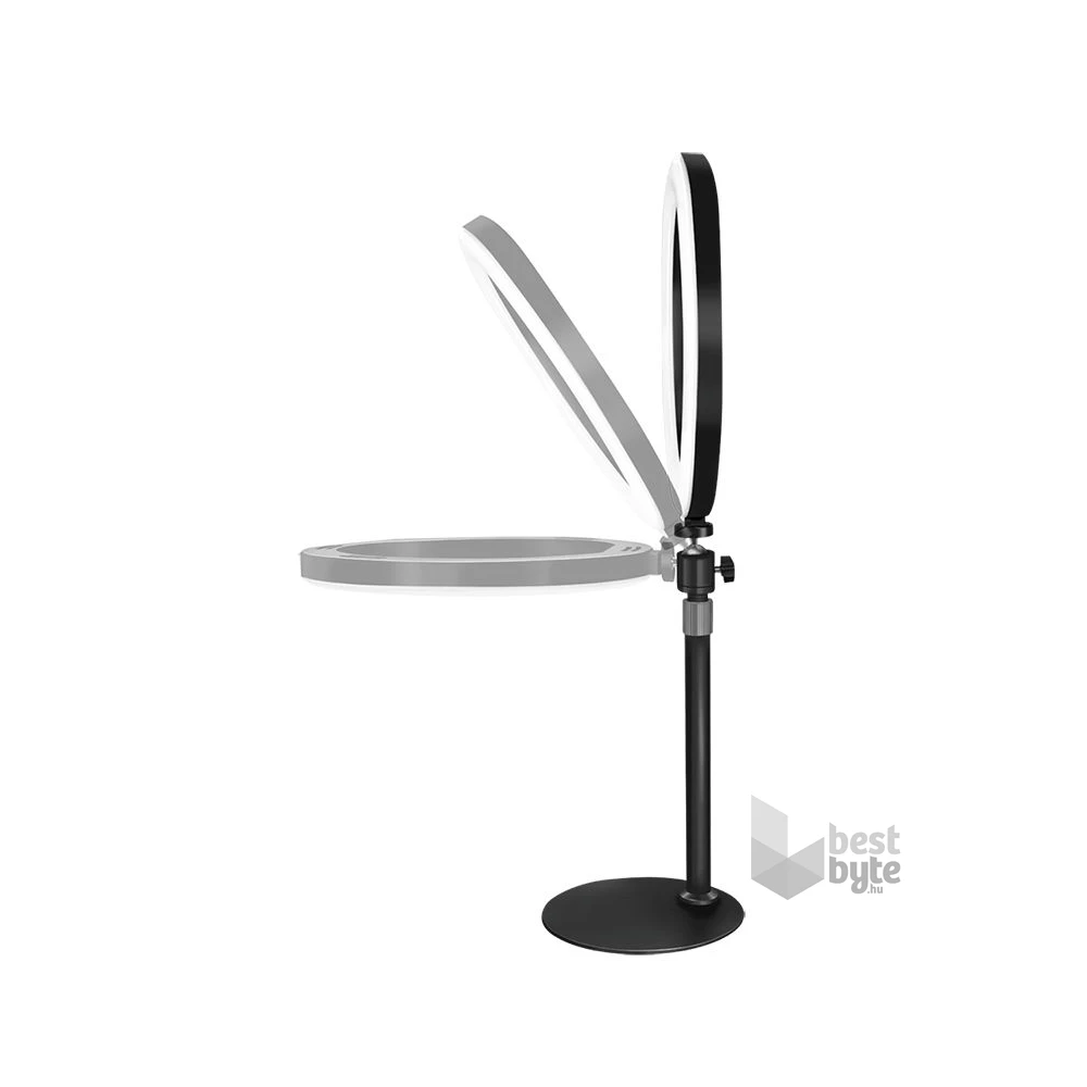 Logilink AA0152 25cm fekete LED körlámpa okostelefonhoz
