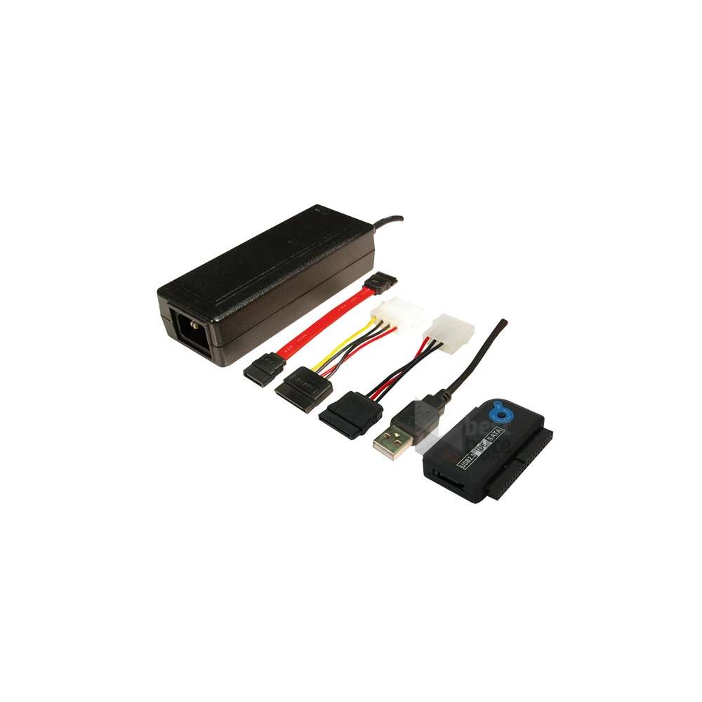 Logilink AU0006C USB 2.0-ás IDE & SATA adapter, OTB funkcióval2.5"/3.5" IDE és Serial ATA HD-hez