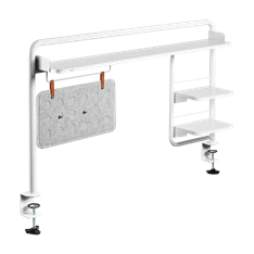 Logilink EO0046 Befogható asztali tálca, 1161 x 218 x 757 mm, fehér