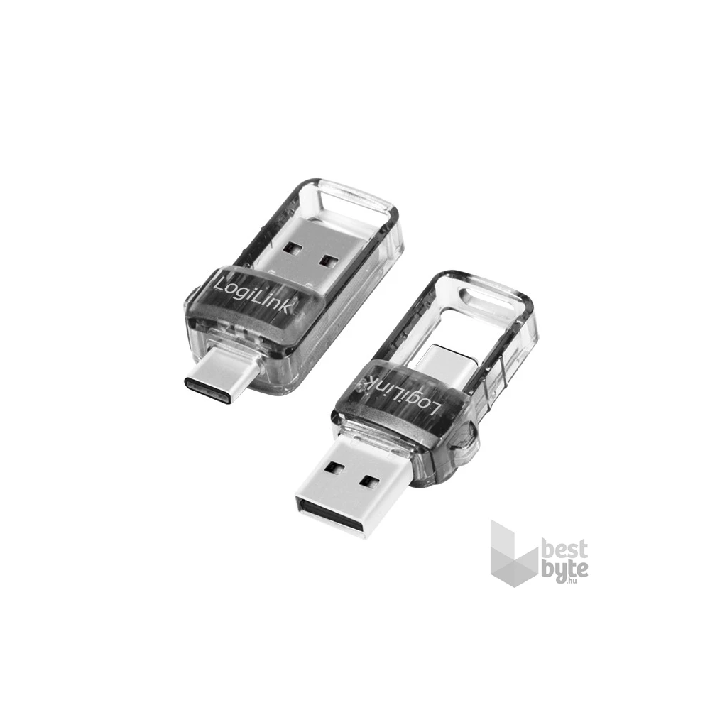 Logilink BT0054 Bluetooth 5.0 adapter, USB 3.2, USB-A és USB-C