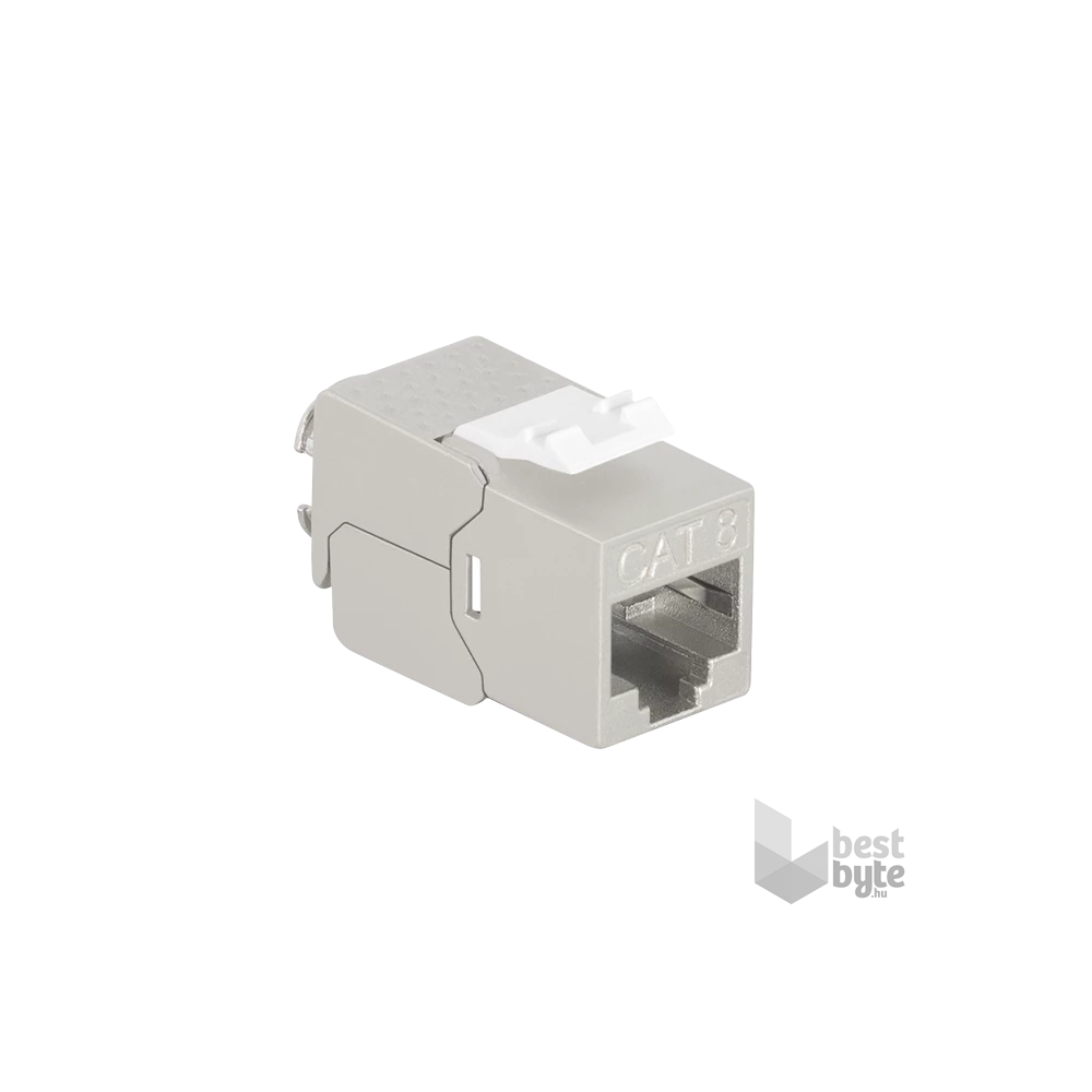 Logilink NK4067 Keystone Jack Cat.8.1 STP AWG 22 26, szerszám nélkül, 14,5 mm szélesség