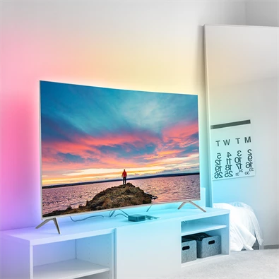 Logilink LED007 RGB LED szalagvilágítás, USB tápellátással, távirányítóval, 6W, 3m