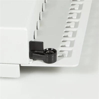 Logilink NP0016A Cat.6 Patch Panel 8 portos árnyékolt, asztali, világosszürke
