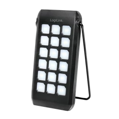 Logilink PA0273 Mobil Power Bank, LiPo, 10.000mAh, napelemes, PD 18W, fekete