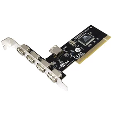 Logilink PC0028 PCI interfész kártya 4+1x USB 2.0