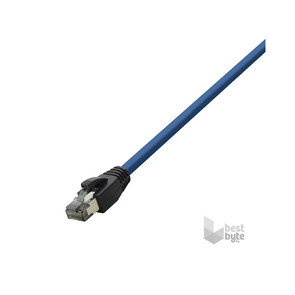 Logilink CQ8066S Patch kábel PrimeLine, Cat.8.1, S/FTP, kék, 3 m