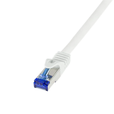 Logilink C6A011S Patch kábel Ultraflex, Cat.6A, S/FTP, fehér, 0,25 m