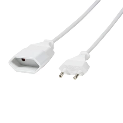 Logilink CP125 Tápkábel hosszabbító, CEE 7/16, 1 m