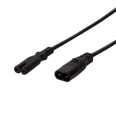 Logilink CP129 Tápkábel hosszabbító, IEC C7 - IEC C8, 2 m