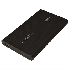 Logilink UA0040B 2.5"-os USB 2.0-ás hordozható IDE merevlemez ház
