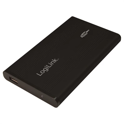 Logilink UA0040B 2.5"-os USB 2.0-ás hordozható IDE merevlemez ház