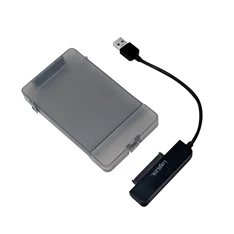 Logilink AU0037 USB 3.0   2.5" SATA adapter védőtokkal