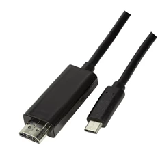 Logilink UA0329 USB 3.2 Gen 1x1 USB-C M és HDMI 2.0 közötti kábel, 1,8m