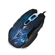 Logilink ID0137 USB Gamer egér, 2400 dpi, Fekete