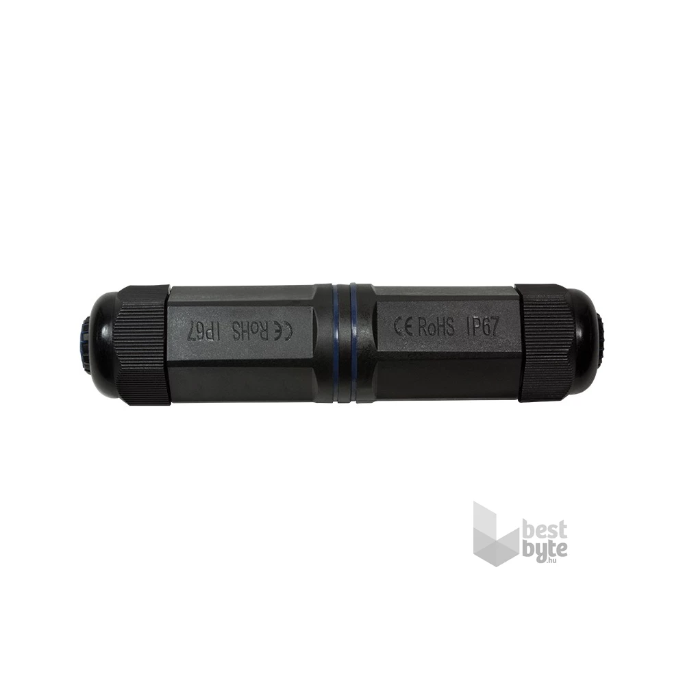 Logilink NP0080 kültéri patch kábel csatlakozó CAT6 RJ45 F/F, IP67 vízálló