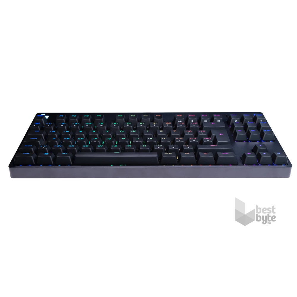 Logitech G Pro lézergravírozott magyar kiosztású fekete gamer billentyűzet (GX Blue Clicky switch)