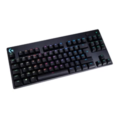 Logitech G Pro lézergravírozott magyar kiosztású fekete gamer billentyűzet (GX Blue Clicky switch)