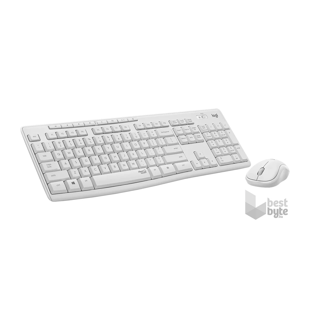 Logitech 920-009824 MK295 US vezeték nélküli fehér billentyűzet és egér