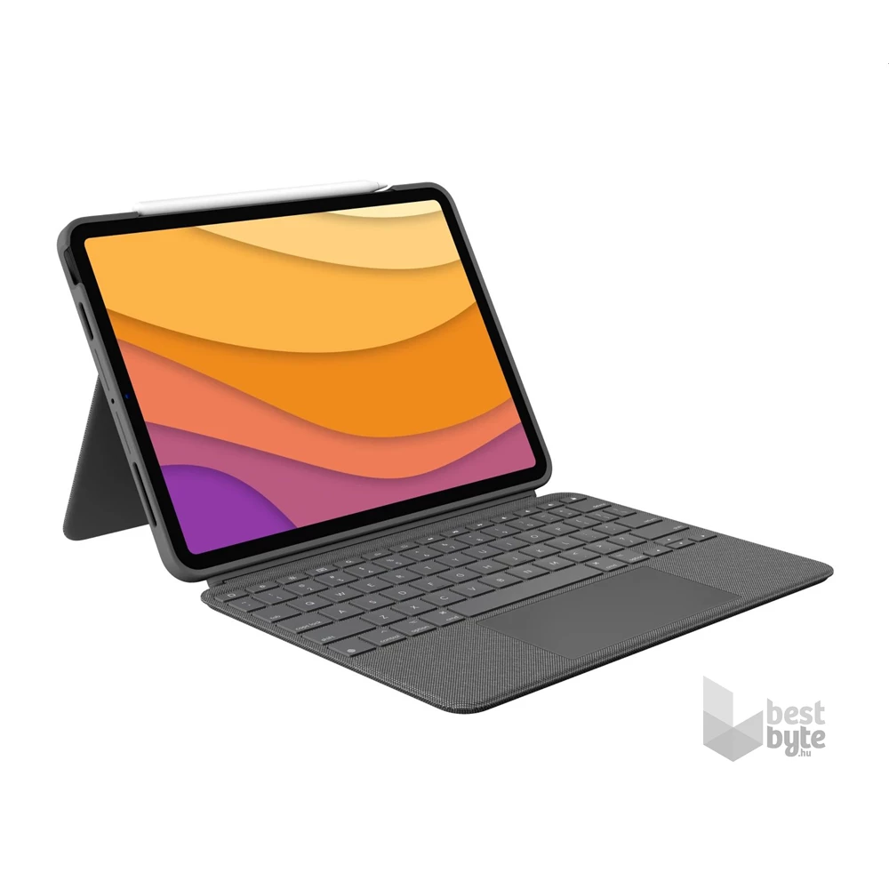Logitech 920-010272 Combo Touch iPad Air 4/5 gen szürke billentyűzetes tablet tok