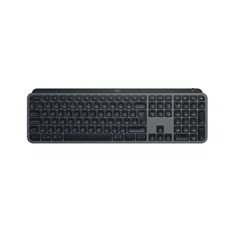 Logitech  MX Keys S lézergravírozott magyar kiosztású grafitszürke vezeték nélküli billentyűzet