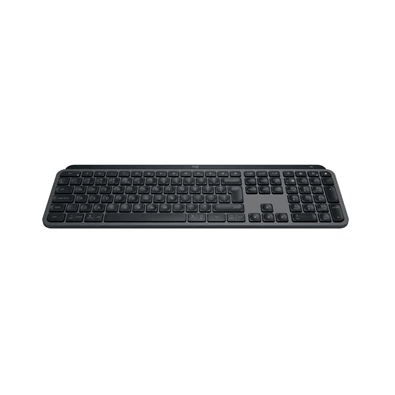 Logitech  MX Keys S lézergravírozott magyar kiosztású grafitszürke vezeték nélküli billentyűzet