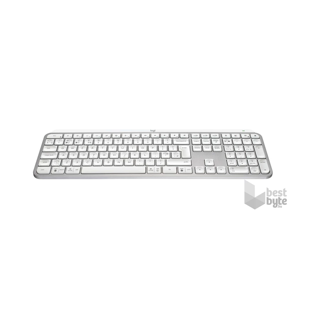 Logitech 920-011638 MX Keys S US halványszürke vezeték nélküli billentyűzet