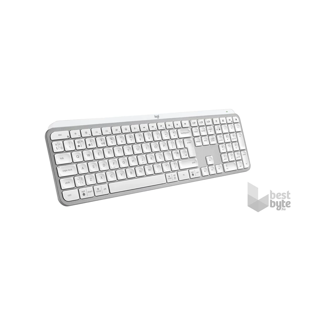 Logitech 920-011638 MX Keys S US halványszürke vezeték nélküli billentyűzet