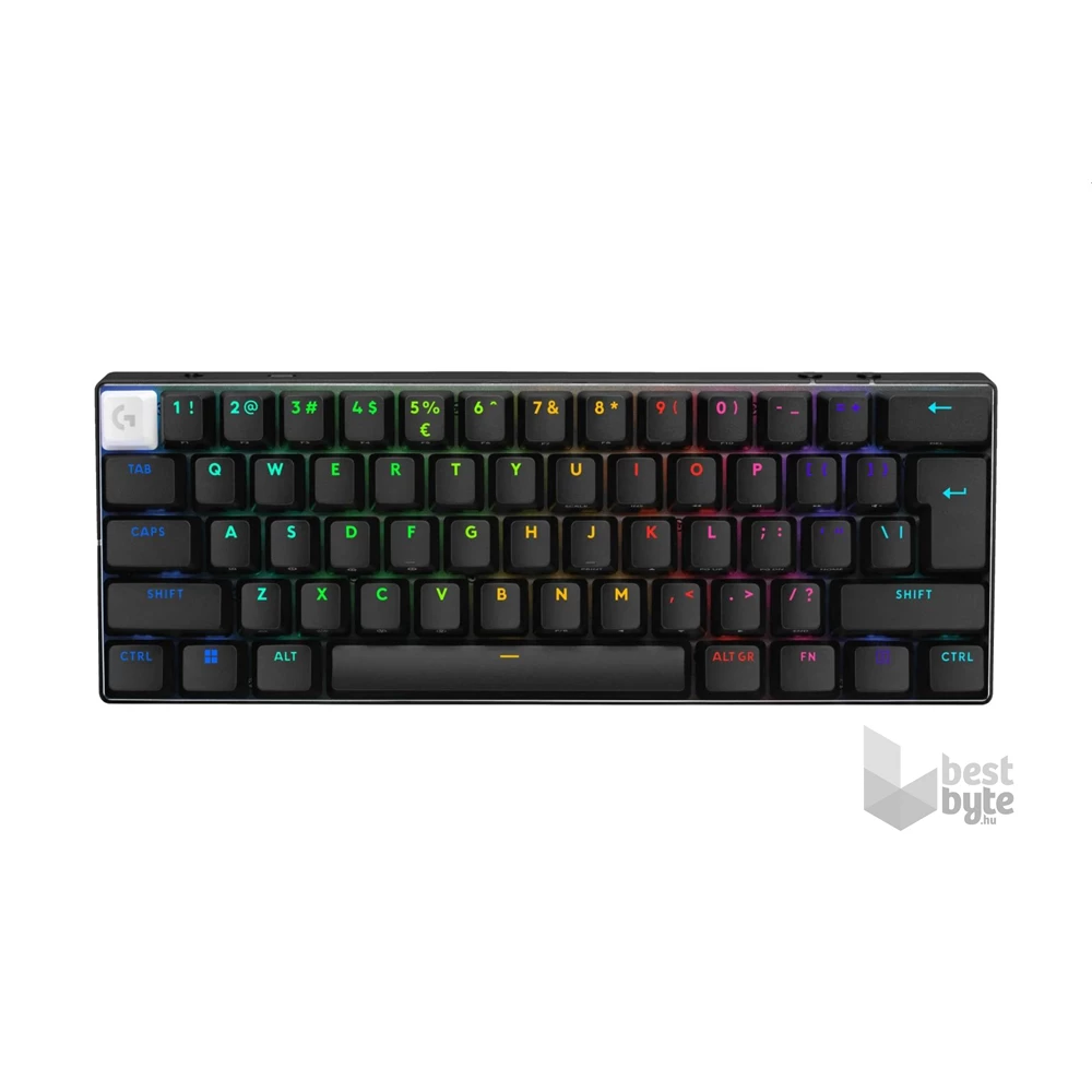 Logitech 920-011911 PRO X 60 LIGHTSPEED US vezeték nélküli fekete (tactile) gamer billentyűzet