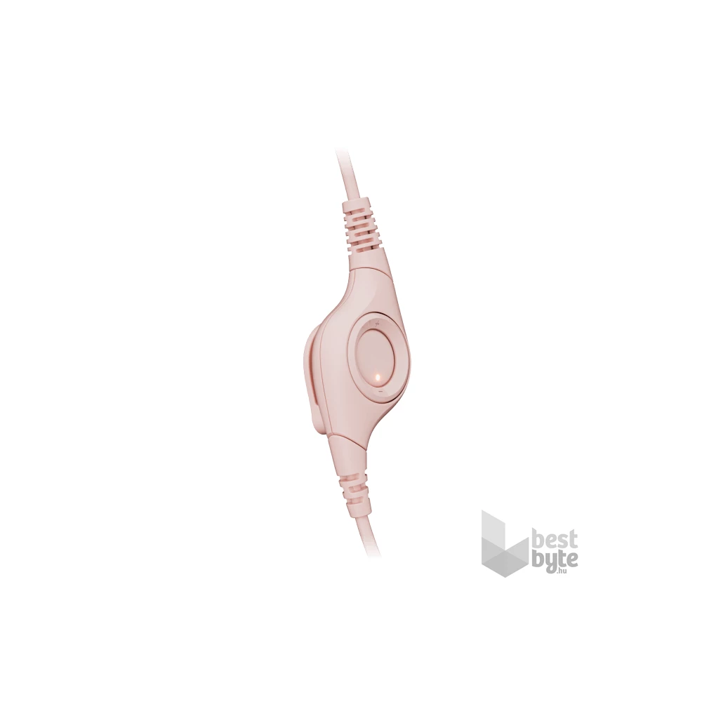 Logitech H390 USB headset rózsaszín