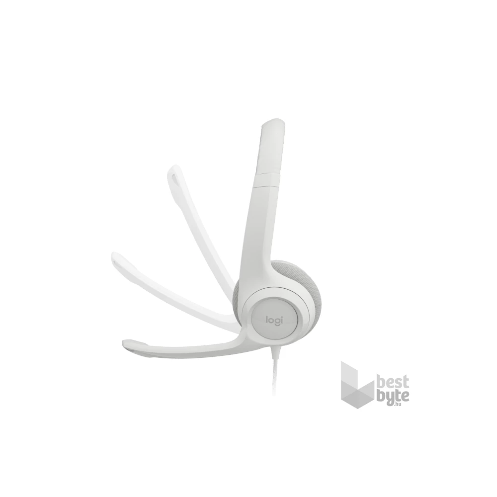 Logitech H390 USB headset fehér