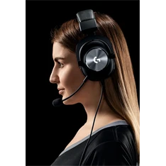 Logitech 991-000358 Pro X Gaming fekete fejhallgató és állvány